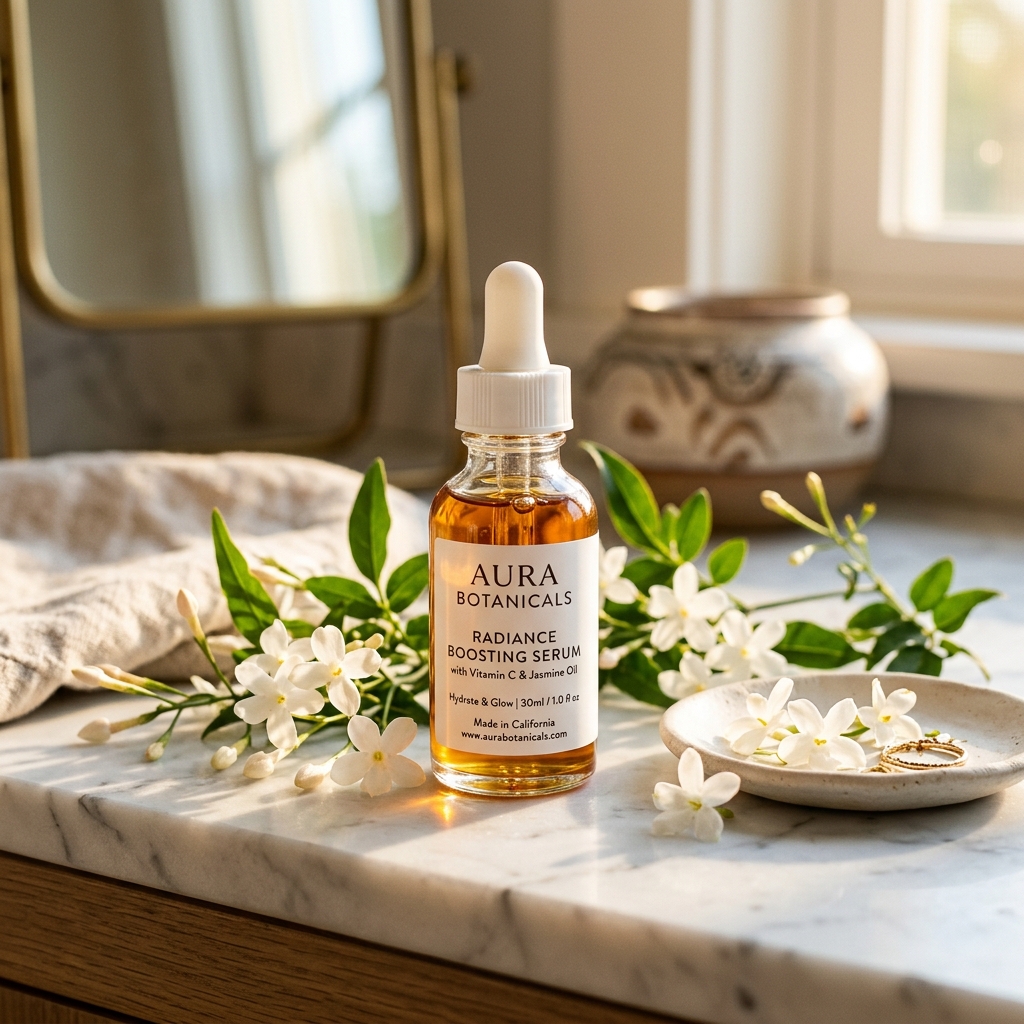 Generated Lifestyle of Hydrating Face Serum