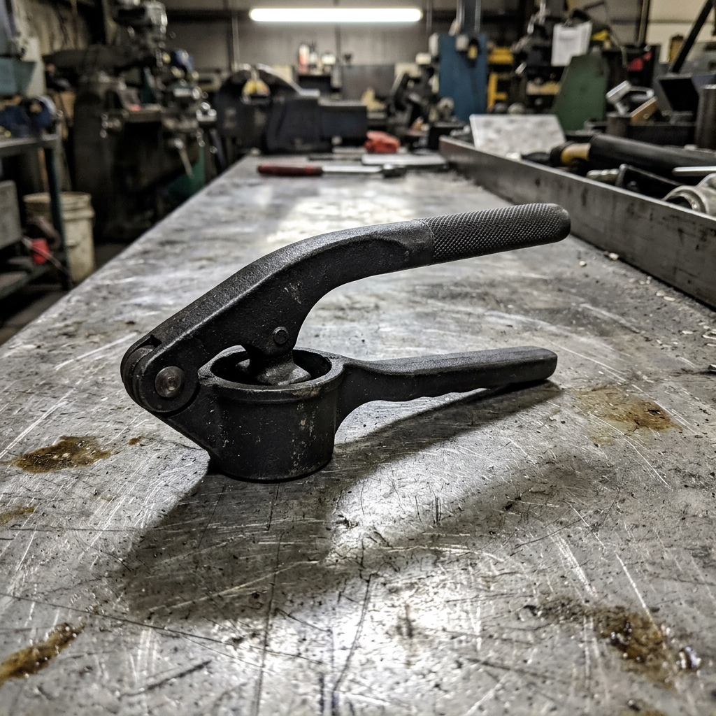Raw photo of Cast Iron Garlic Press